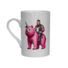 Bone China Mug  - Unicorn rider - 15