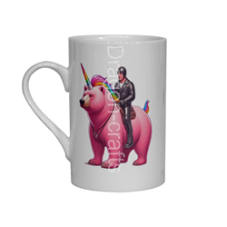 Bone China Mug  - Unicorn rider - 24