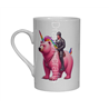 Bone China Mug  - Unicorn rider - 24