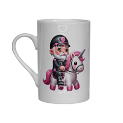 Bone China Mug  - Unicorn rider - 28