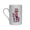Bone China Mug  - Unicorn rider - 3