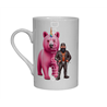 Bone China Mug  - Unicorn rider - 30