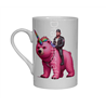Bone China Mug  - Unicorn rider - 38