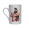 Bone China Mug  - Unicorn rider - 40