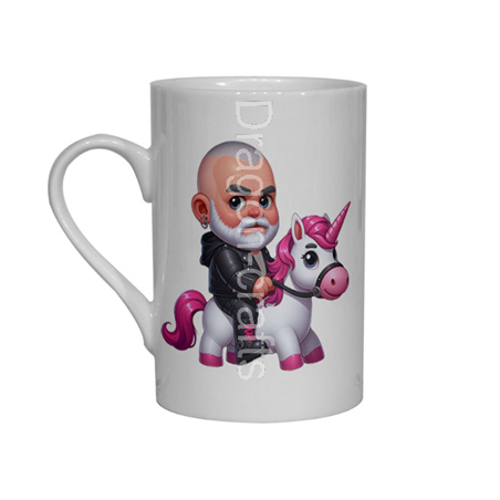 Bone China Mug  - Unicorn rider - 41