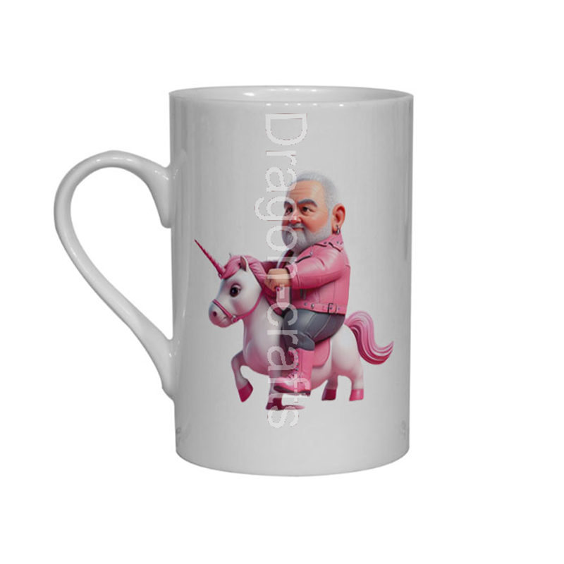 Bone China Mug  - Unicorn rider - 43