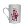 Bone China Mug  - Unicorn rider - 48