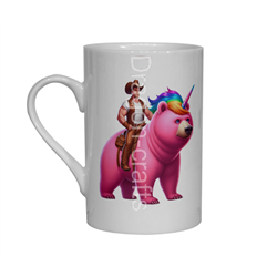 Bone China Mug  - Unicorn rider - 49