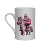 Bone China Mug  - Unicorn rider - 5