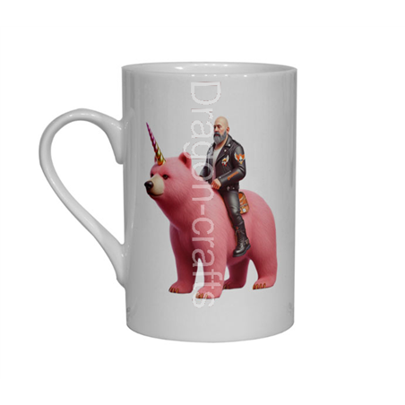 Bone China Mug  - Unicorn rider - 50