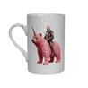 Bone China Mug  - Unicorn rider - 50