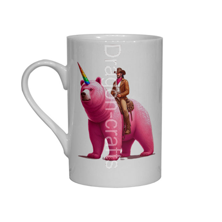 Bone China Mug  - Unicorn rider - 51