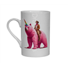 Bone China Mug  - Unicorn rider - 51