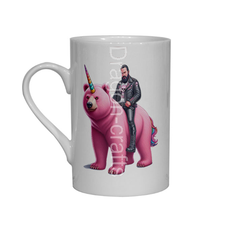Bone China Mug  - Unicorn rider - 52