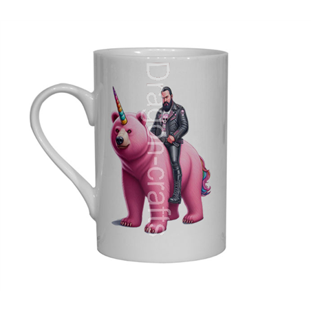 Bone China Mug  - Unicorn rider - 52