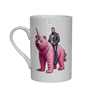 Bone China Mug  - Unicorn rider - 52