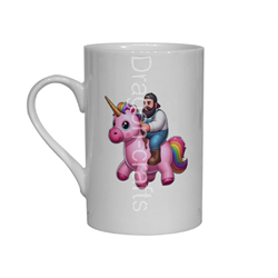 Bone China Mug  - Unicorn rider - 59