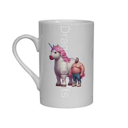 Bone China Mug  - Unicorn rider - 61