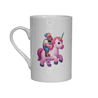 Bone China Mug  - Unicorn rider - 63