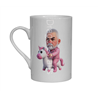 Bone China Mug  - Unicorn rider - 8