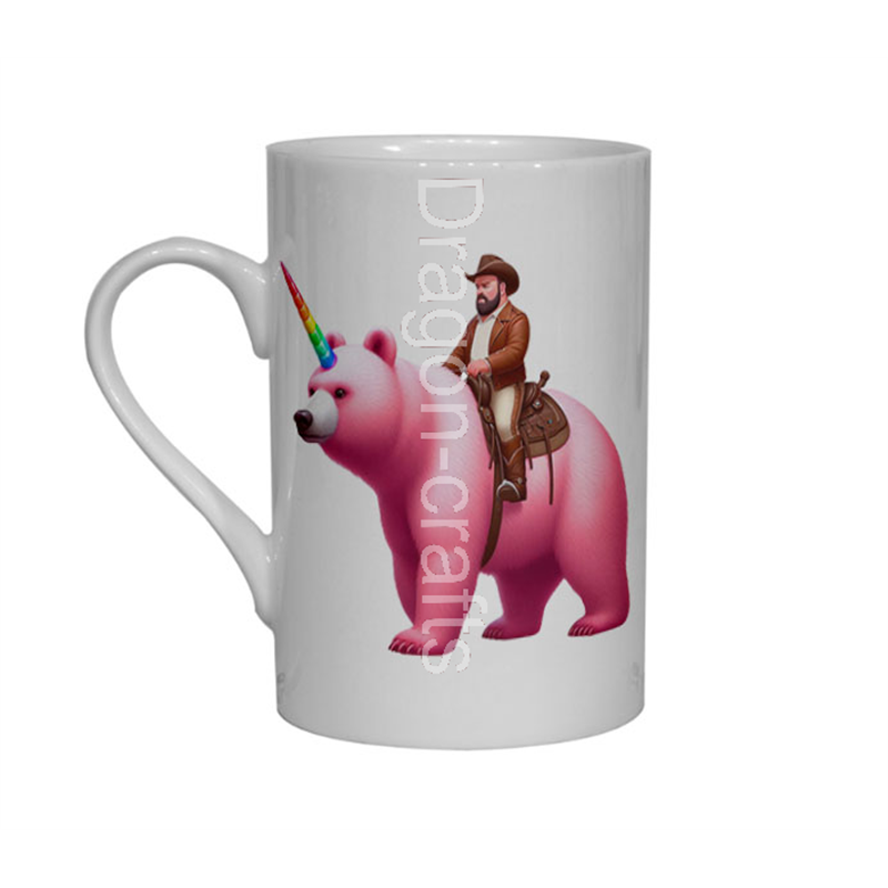 Bone China Mug - Unicorn rider - 9 Bone China Mug - Unicorn rider - 9