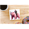 CERAMIC TILE COASTER/ TRIVET - Unicorn rider - 34