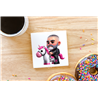 CERAMIC TILE COASTER/ TRIVET - Unicorn rider - 44