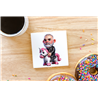 CERAMIC TILE COASTER/ TRIVET - Unicorn rider - 55