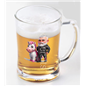 Glass Tankard - Unicorn rider - 2