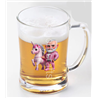 Glass Tankard - Unicorn rider - 20