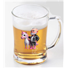 Glass Tankard - Unicorn rider - 21