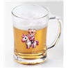 Glass Tankard - Unicorn rider - 29