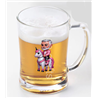 Glass Tankard - Unicorn rider - 3