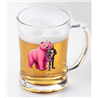 Glass Tankard - Unicorn rider - 32
