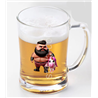 Glass Tankard - Unicorn rider - 33