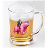 Glass Tankard - Unicorn rider - 37
