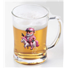 Glass Tankard - Unicorn rider - 39