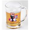 Glass Tankard - Unicorn rider - 41