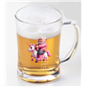 Glass Tankard - Unicorn rider - 43