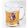Glass Tankard - Unicorn rider - 44