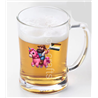 Glass Tankard - Unicorn rider - 53