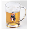 Glass Tankard - Unicorn rider - 56