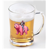 Glass Tankard - Unicorn rider - 6