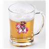 Glass Tankard - Unicorn rider - 60