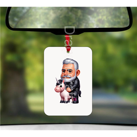 Hanging Air Freshener - Unicorn rider - 11
