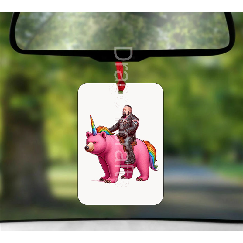 Hanging Air Freshener - Unicorn rider - 12