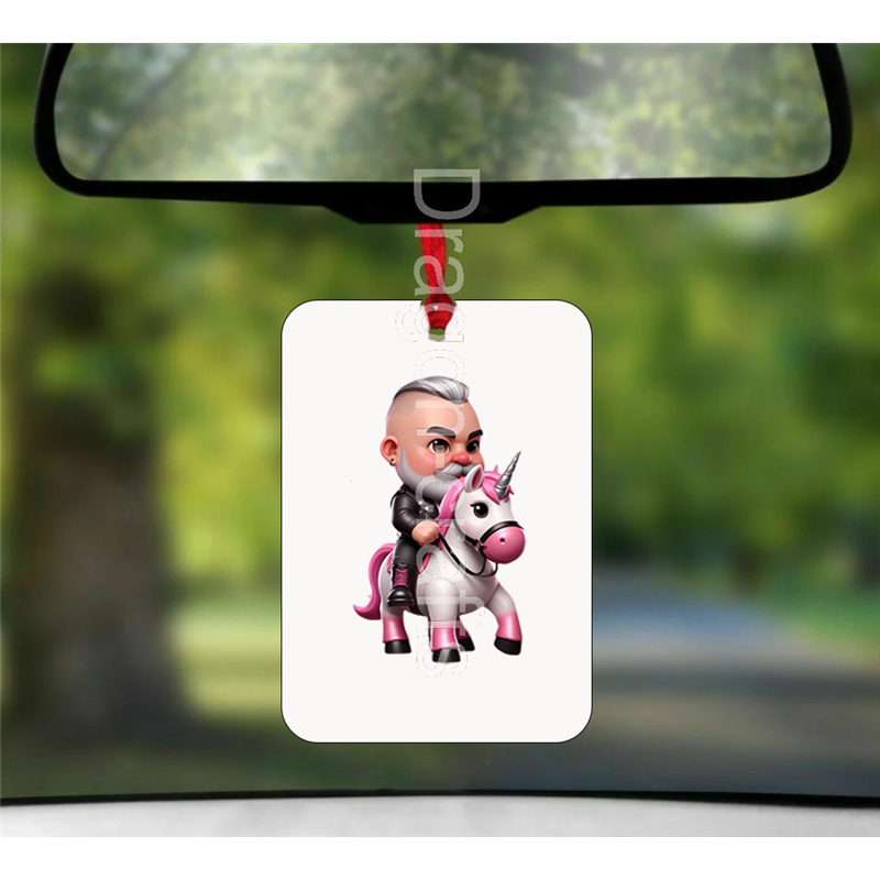 Hanging Air Freshener - Unicorn rider - 19 Hanging Air Freshener - Unicorn rider - 19