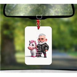 Hanging Air Freshener - Unicorn rider - 2