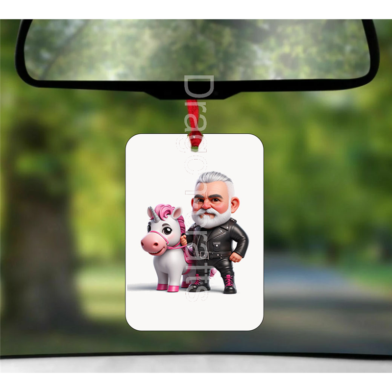 Hanging Air Freshener - Unicorn rider - 2 Hanging Air Freshener - Unicorn rider - 2