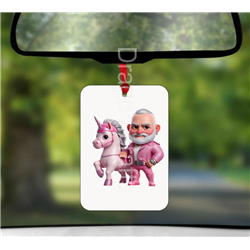 Hanging Air Freshener - Unicorn rider - 20